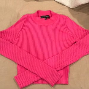 Naked wardrobe pink long sleeve top